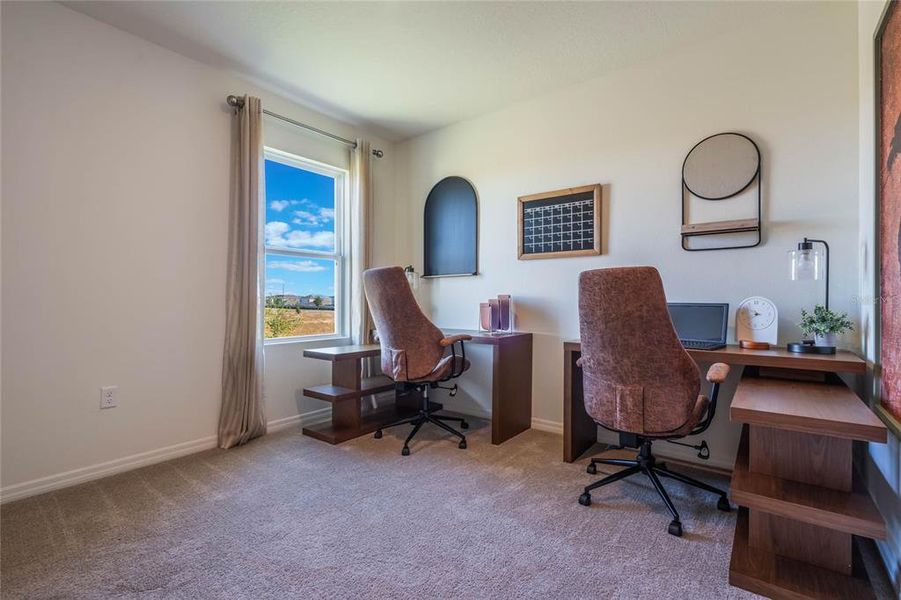 Furnished interior view inside a new home in Crosswinds, Haines City (Image 9). Furnished interior view inside a new home in Crosswinds, Haines City (Image 9).