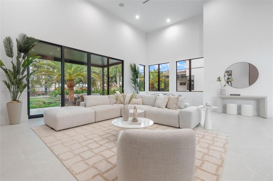 Furnished interior view inside a new home in , Davie (Image 42).