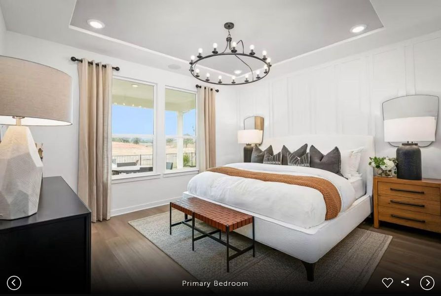 Interior photos- Photo of Del Webb model home with same floor plan, not of actual home listed.