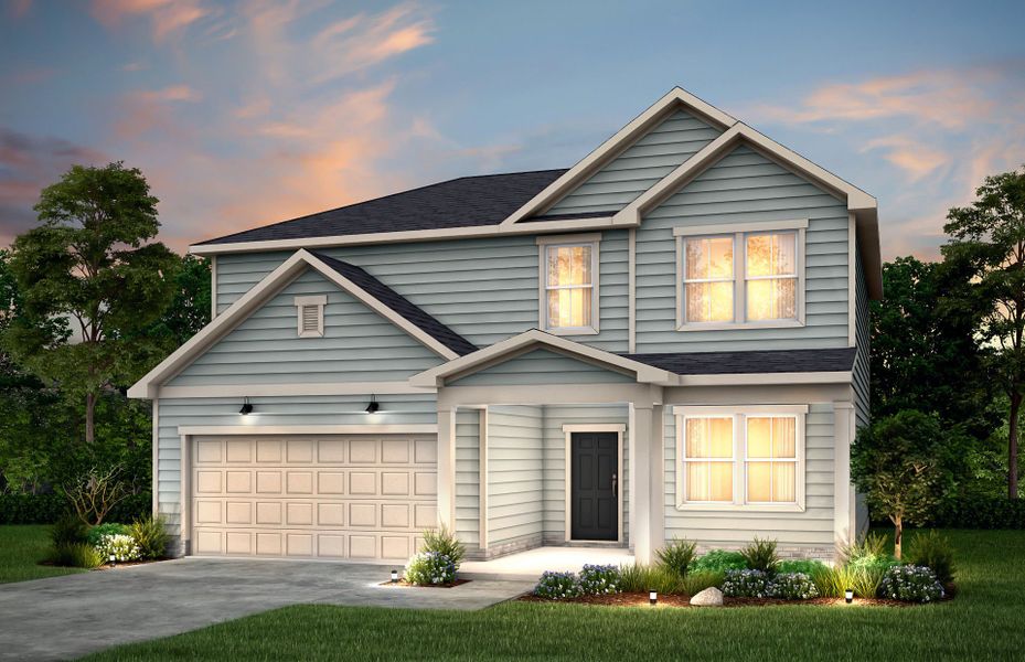 Representative exterior photo of a completed home built from the Rosella by Centex in Ember, Jasper, GA (Image 19).