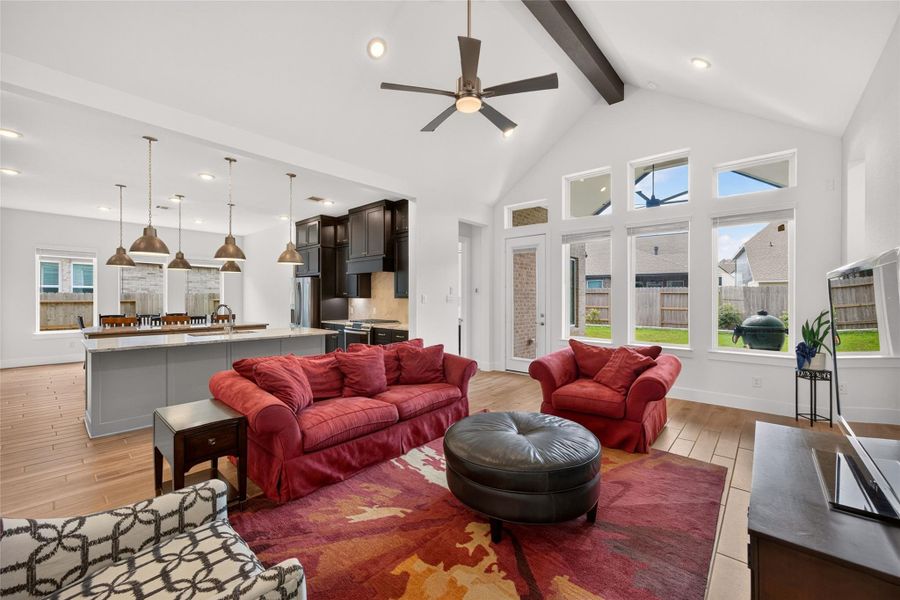 Furnished interior view inside a new home in Fulshear Lakes, Fulshear (Image 12).
