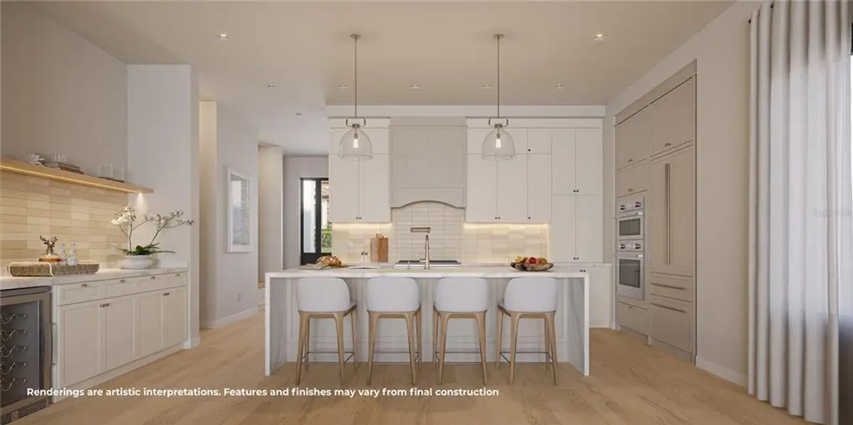 Furnished interior view inside a new home in , Winter Park (Image 4).