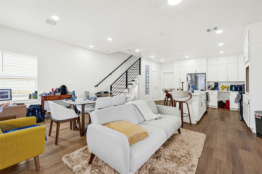 Furnished interior view inside a new home in , Houston (Image 13).