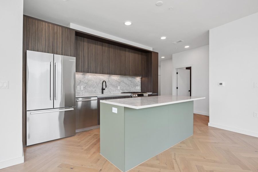 Furnished interior view inside a new home in , Austin (Image 8).