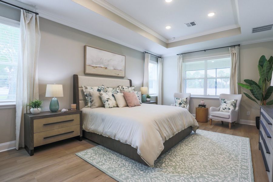 Representative furnished interior of a home built from the Livorno by Maronda Homes in Coastal Communities, Edgewater (Image 14).