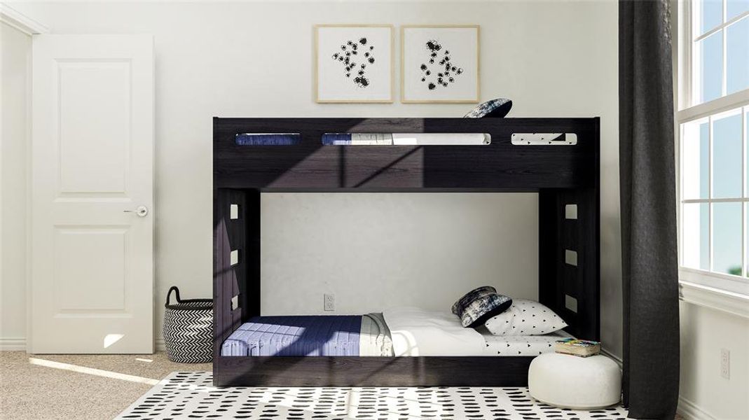 Bedroom featuring multiple windows Bedroom featuring multiple windows