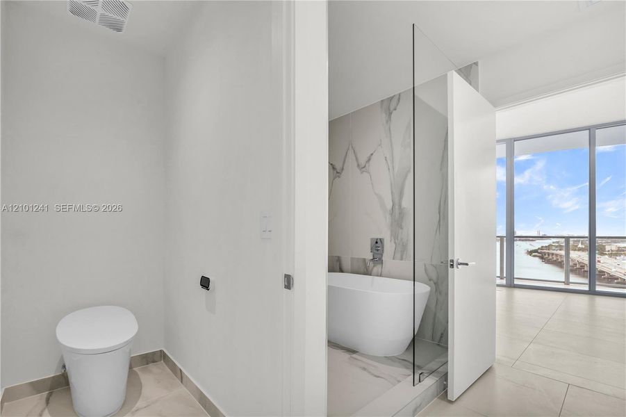 Furnished interior view inside a new home in , Miami (Image 18). Furnished interior view inside a new home in , Miami (Image 18).