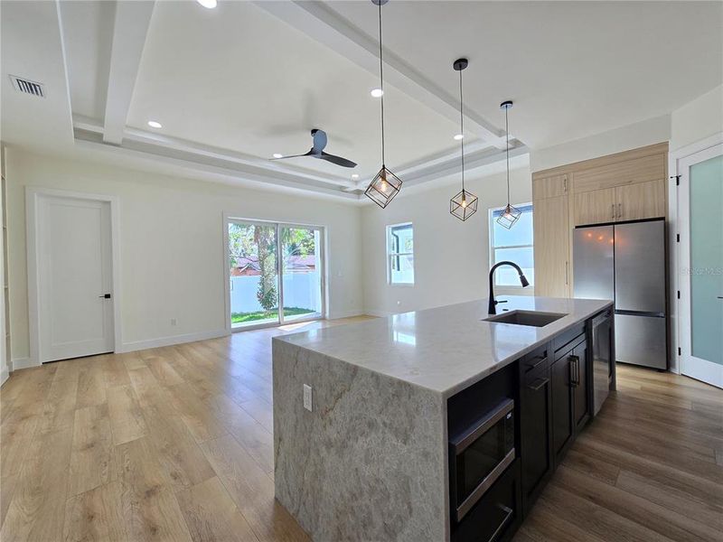 Furnished interior view inside a new home in , Tampa (Image 14).