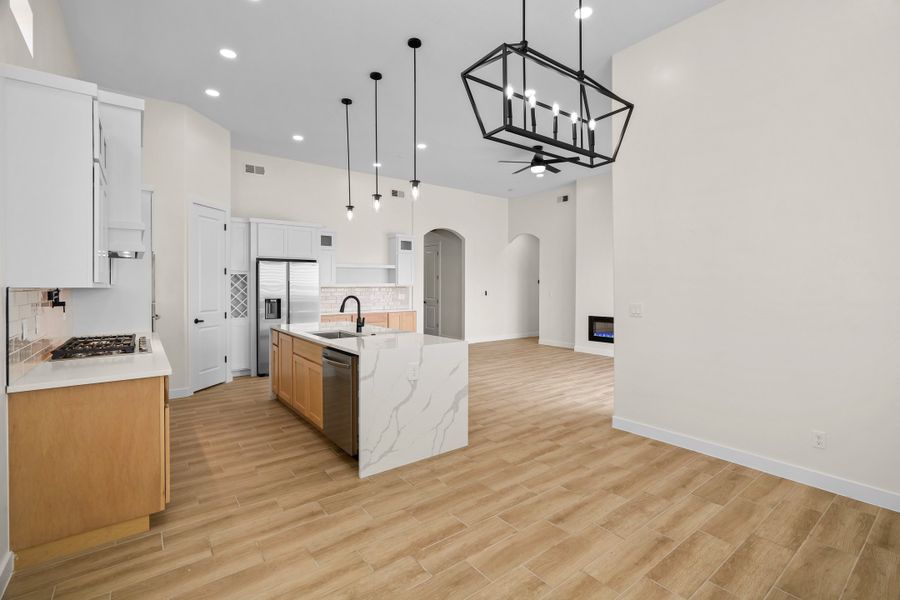 Representative furnished interior of a home built from the Pebble Beach by LEH. Homes in Summer Sky North, El Paso (Image 19). Representative furnished interior of a home built from the Pebble Beach by LEH. Homes in Summer Sky North, El Paso (Image 19).