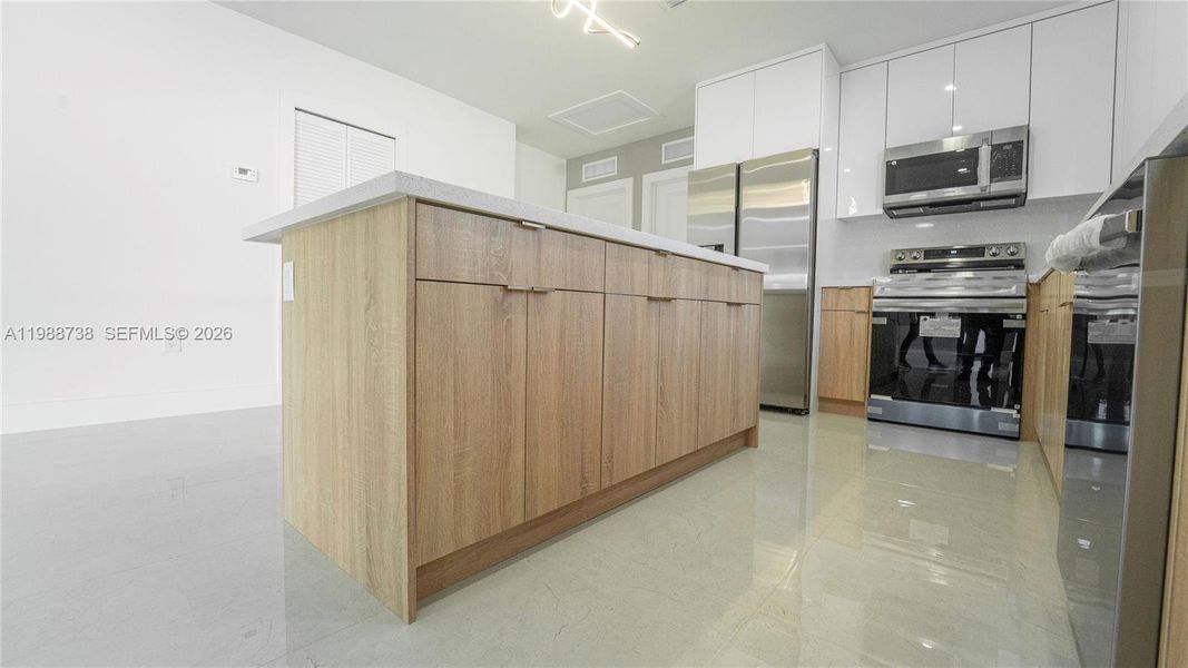 Furnished interior view inside a new home in , Miami (Image 14).