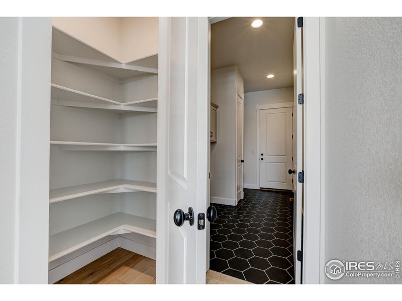 Walk-in pantry