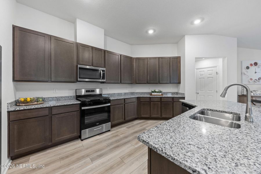 Furnished interior view inside a new home in Copper Ridge, Jacksonville (Image 40).