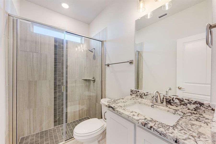 Furnished interior view inside a new home in Union Park Classic 55, Little Elm (Image 6). Furnished interior view inside a new home in Union Park Classic 55, Little Elm (Image 6).