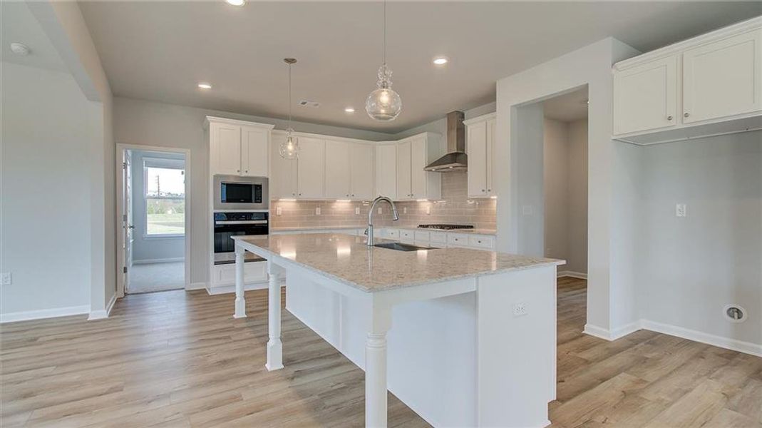 Furnished interior view inside a new home in Brighton, Locust Grove (Image 6).