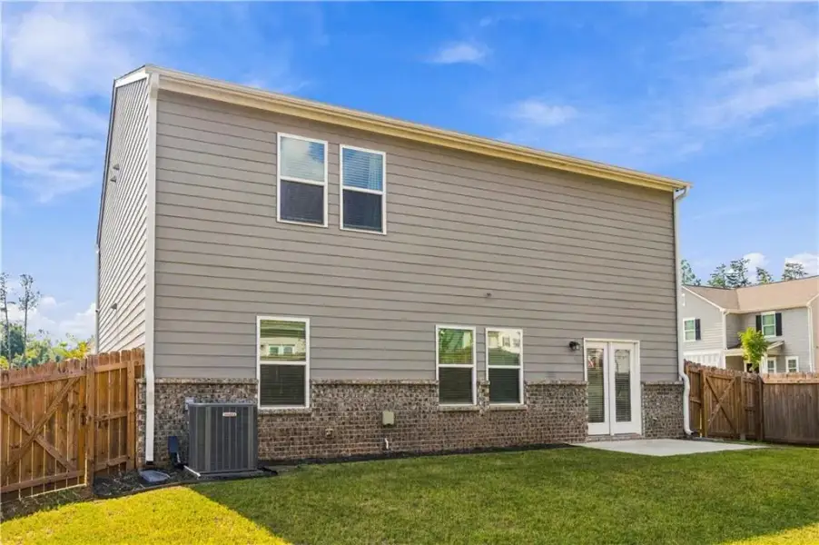 Exterior details and patio area of a home in , Covington (Image 24).