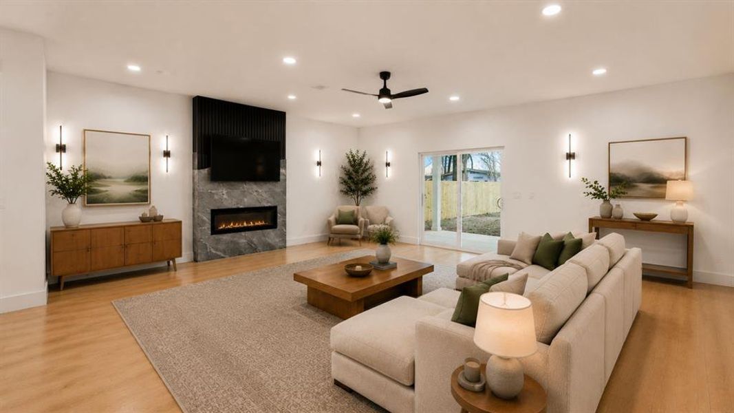 Living Room Virtually Staged. Living Room Virtually Staged.