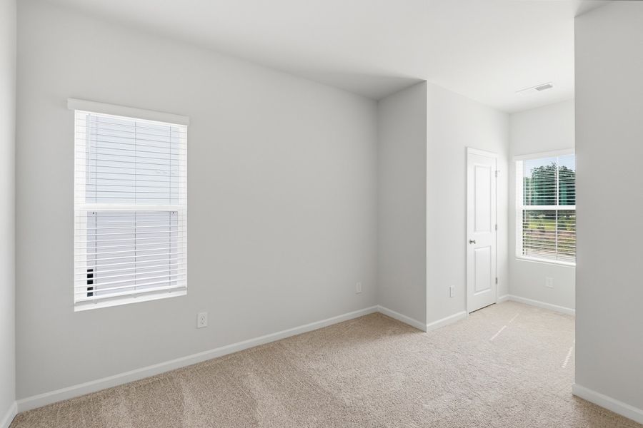 Spacious, unfurnished interior of a new home in Nichols Landing, Charlotte (Image 18). Spacious, unfurnished interior of a new home in Nichols Landing, Charlotte (Image 18).
