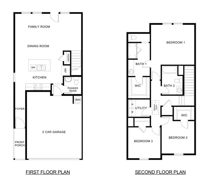 2D floor plan layout of this home in Arbor Trails South, Princeton, TX (Image 2). 2D floor plan layout of this home in Arbor Trails South, Princeton, TX (Image 2).