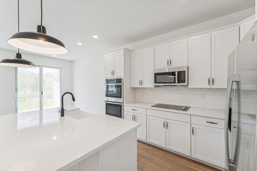 Furnished interior view inside a new home in Salerno Reserve Townhomes, Stuart (Image 25).