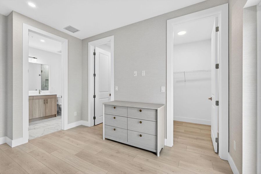 Furnished interior view inside a new home in , Jupiter (Image 36).