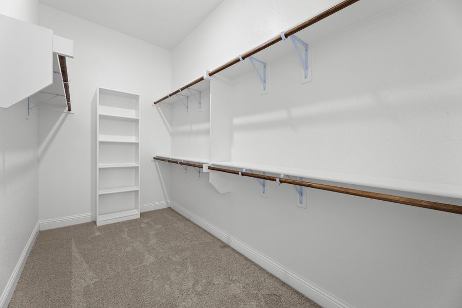Representative unfurnished interior of a home built from the Brookstone II by Sandlin Homes in Timberbrook, Justin (Image 24).