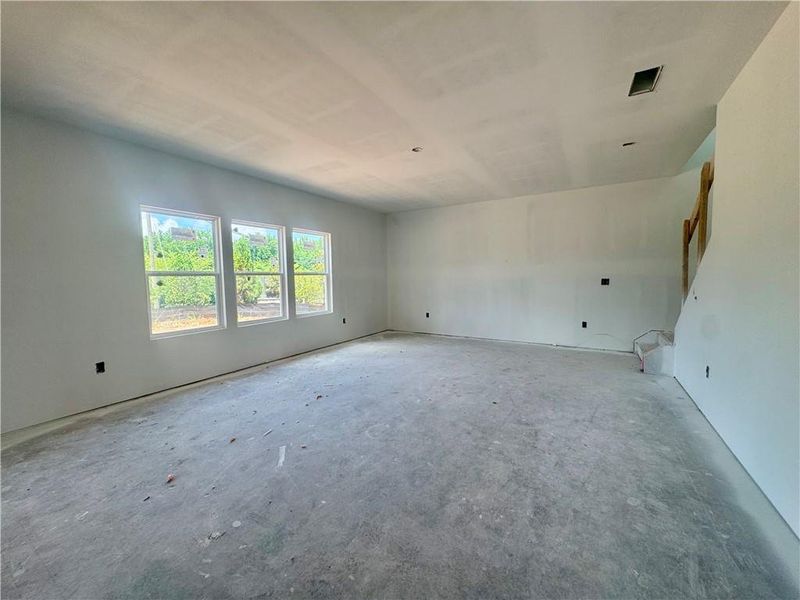 In-progress construction of a new home in Eastlyn Crossing, Flowery Branch, GA (Image 13).