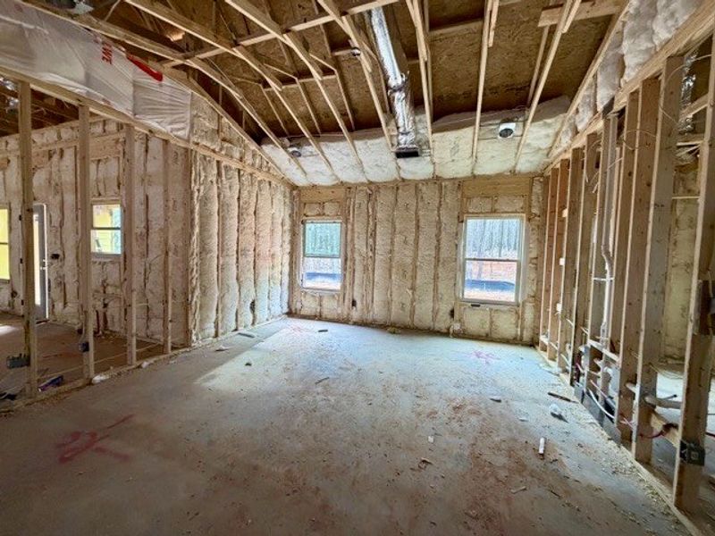 In-progress construction of a new home in Forrest Farms, Greenville, GA (Image 7).