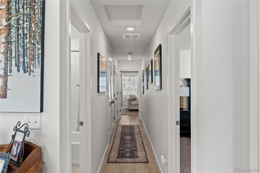 Furnished interior view inside a new home in , Colorado Springs (Image 26).