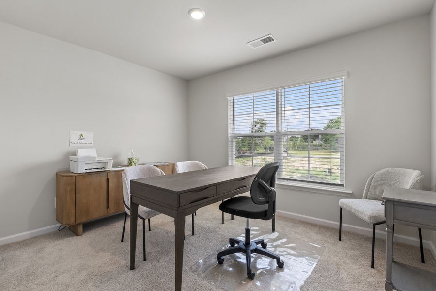 Furnished interior view inside a new home in South Lake Commons, Lexington (Image 23).