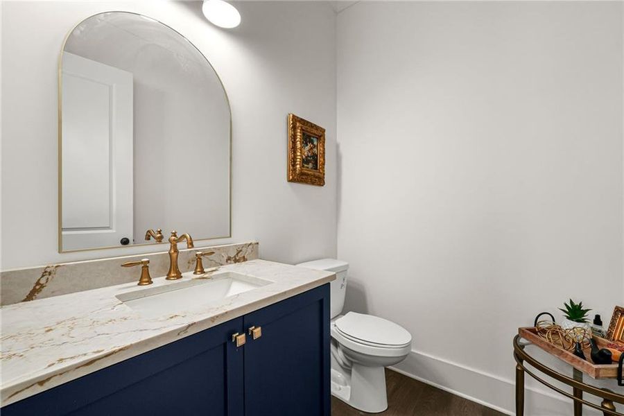 Furnished interior view inside a new home in , Milton (Image 11).