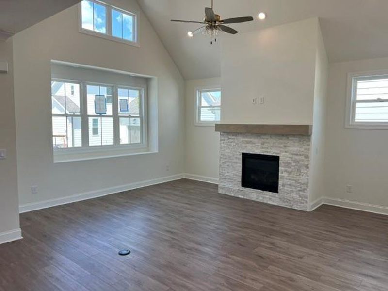 Spacious, unfurnished interior of a new home in Promenade at Sawnee Village, Cumming (Image 21).