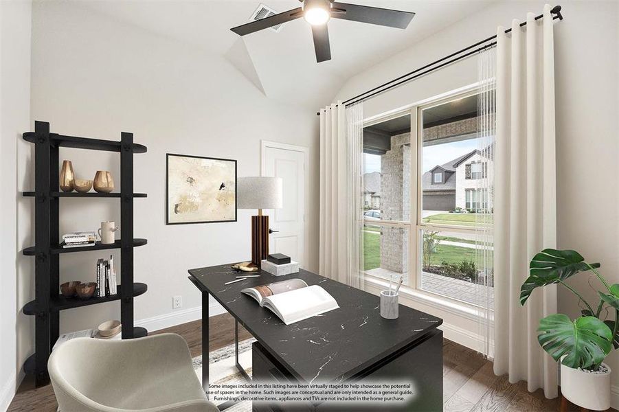 Furnished interior view inside a new home in Hampton Park, Glenn Heights (Image 9). Furnished interior view inside a new home in Hampton Park, Glenn Heights (Image 9).