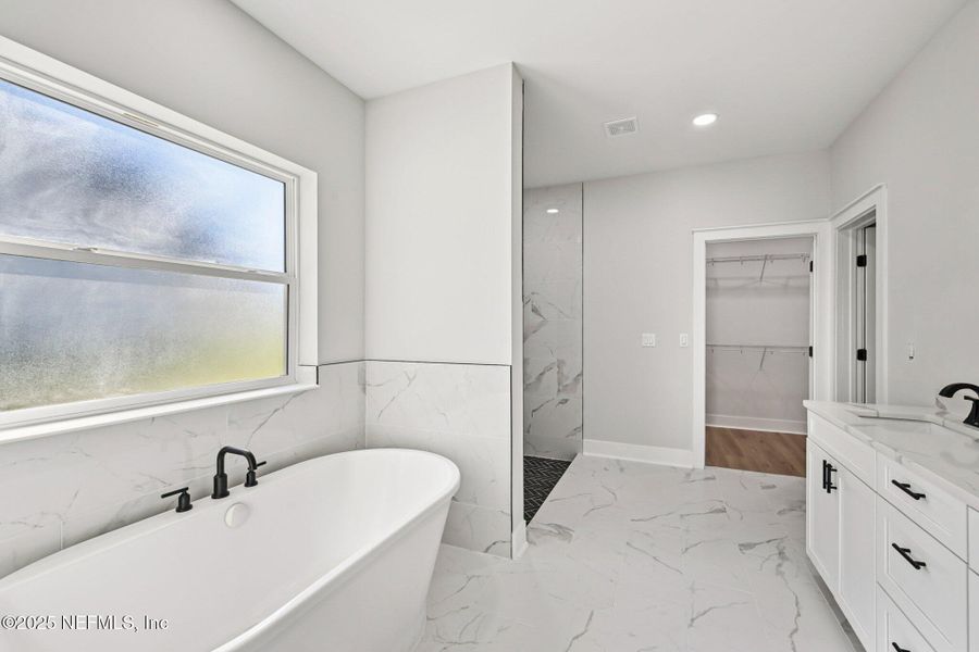 Furnished interior view inside a new home in , Fernandina Beach (Image 12).