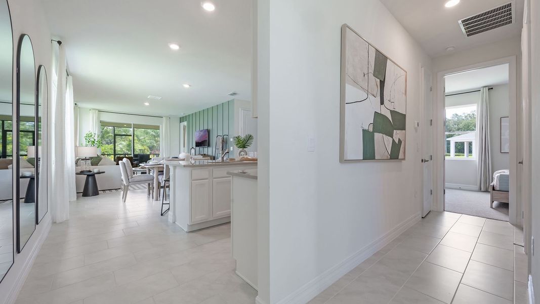Furnished interior view inside a new home in Lakes of Mount Dora, Mount Dora (Image 10).