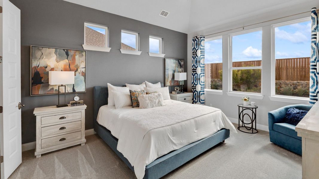 Representative furnished interior of a home built from the Magnolia by Brightland Homes in Anna Ranch, Anna (Image 11).