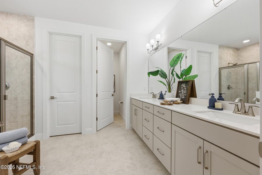 Furnished interior view inside a new home in Palm Coast Homes, Palm Coast (Image 12).