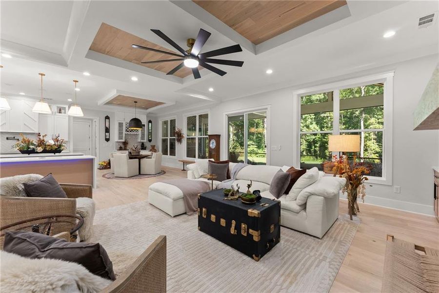 Furnished interior view inside a new home in , Hoschton (Image 10). Furnished interior view inside a new home in , Hoschton (Image 10).