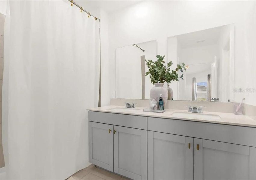 Furnished interior view inside a new home in Lawson Dunes, Haines City (Image 12).