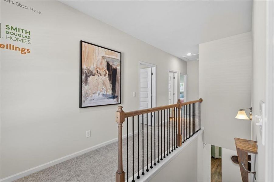 Furnished interior view inside a new home in Oakmont, Dallas (Image 25).