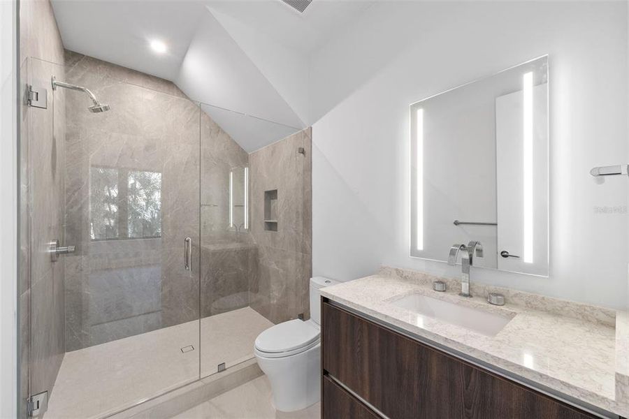 Furnished interior view inside a new home in , Tampa (Image 10).