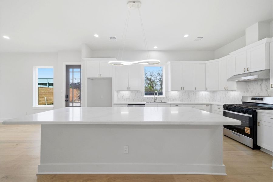 Furnished interior view inside a new home in , Houston (Image 18).