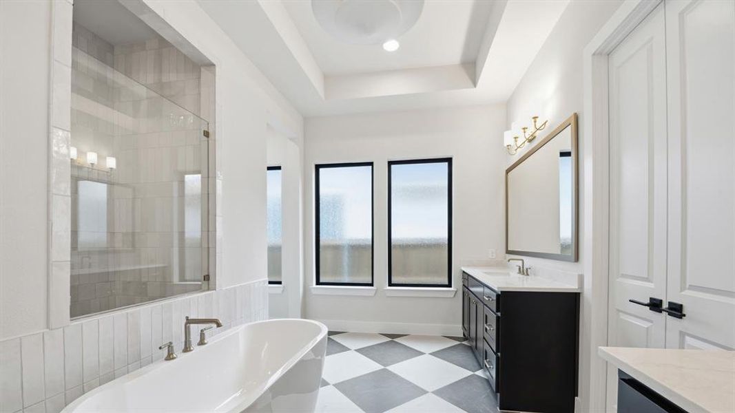 Furnished interior view inside a new home in Adkins Park, Hurst (Image 15). Furnished interior view inside a new home in Adkins Park, Hurst (Image 15).