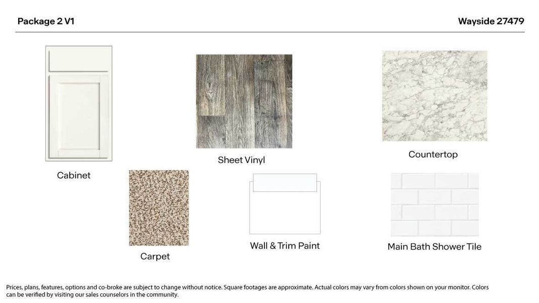 Sample of building materials used in homes in Wayside, Uhland (Image 19).