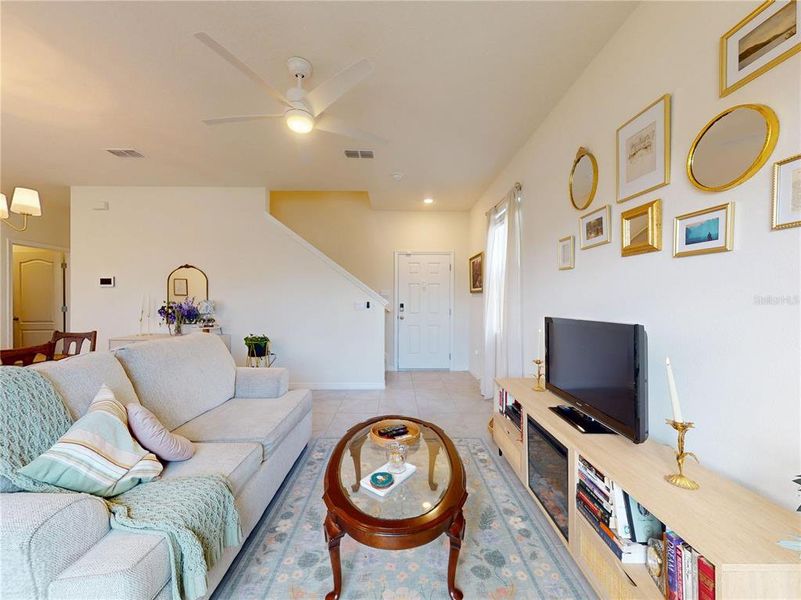 Furnished interior view inside a new home in , New Smyrna Beach (Image 16). Furnished interior view inside a new home in , New Smyrna Beach (Image 16).