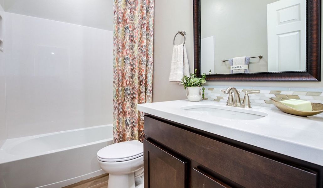 Furnished interior view inside a new home in Sycamore Vista, Vail (Image 35).