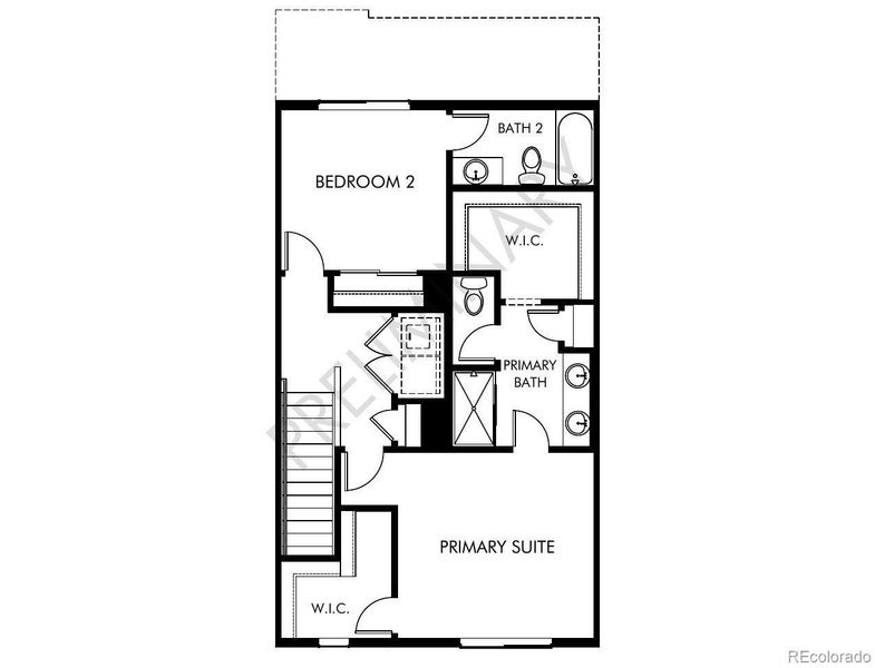 2D floor plan layout of this home in Three Hills, Morrison, CO (Image 12). 2D floor plan layout of this home in Three Hills, Morrison, CO (Image 12).