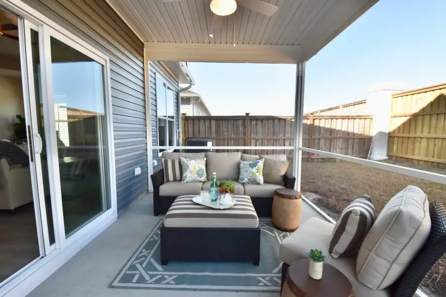 Representative exterior details of a home built from the Isla by Stevens Fine Homes in Parkwood Estates, Leland (Image 2).