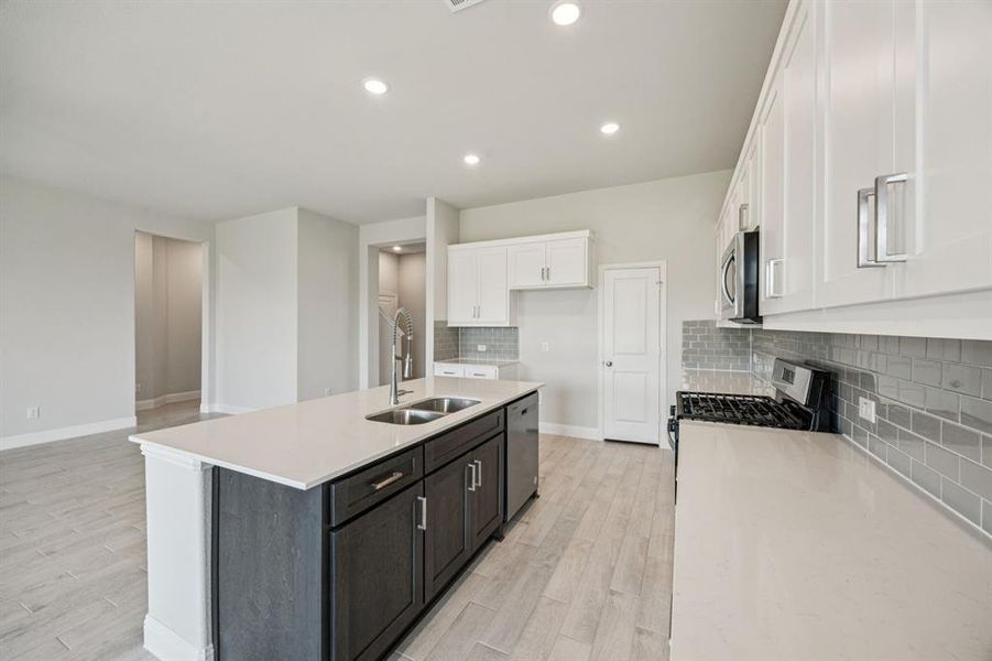 Furnished interior view inside a new home in Sicily, Princeton (Image 5).