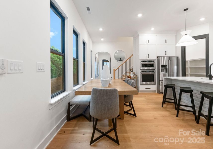 Furnished interior view inside a new home in , Charlotte (Image 27). Furnished interior view inside a new home in , Charlotte (Image 27).