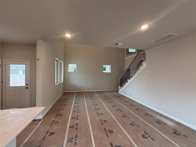 In-progress construction of a new home in La Cima, San Marcos, TX (Image 19).